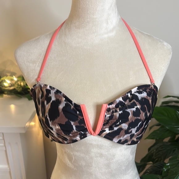 Xhilaration Coral and Leopard Bikini Bottom - Picture 5 of 5